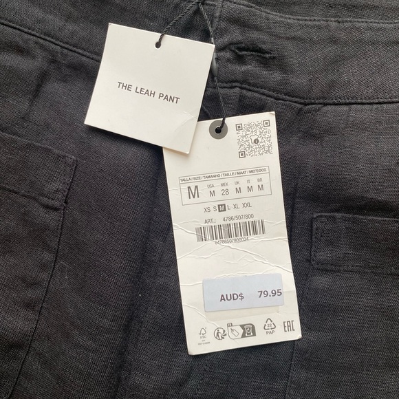 Zara Cotton Pants - Picture 2 of 10